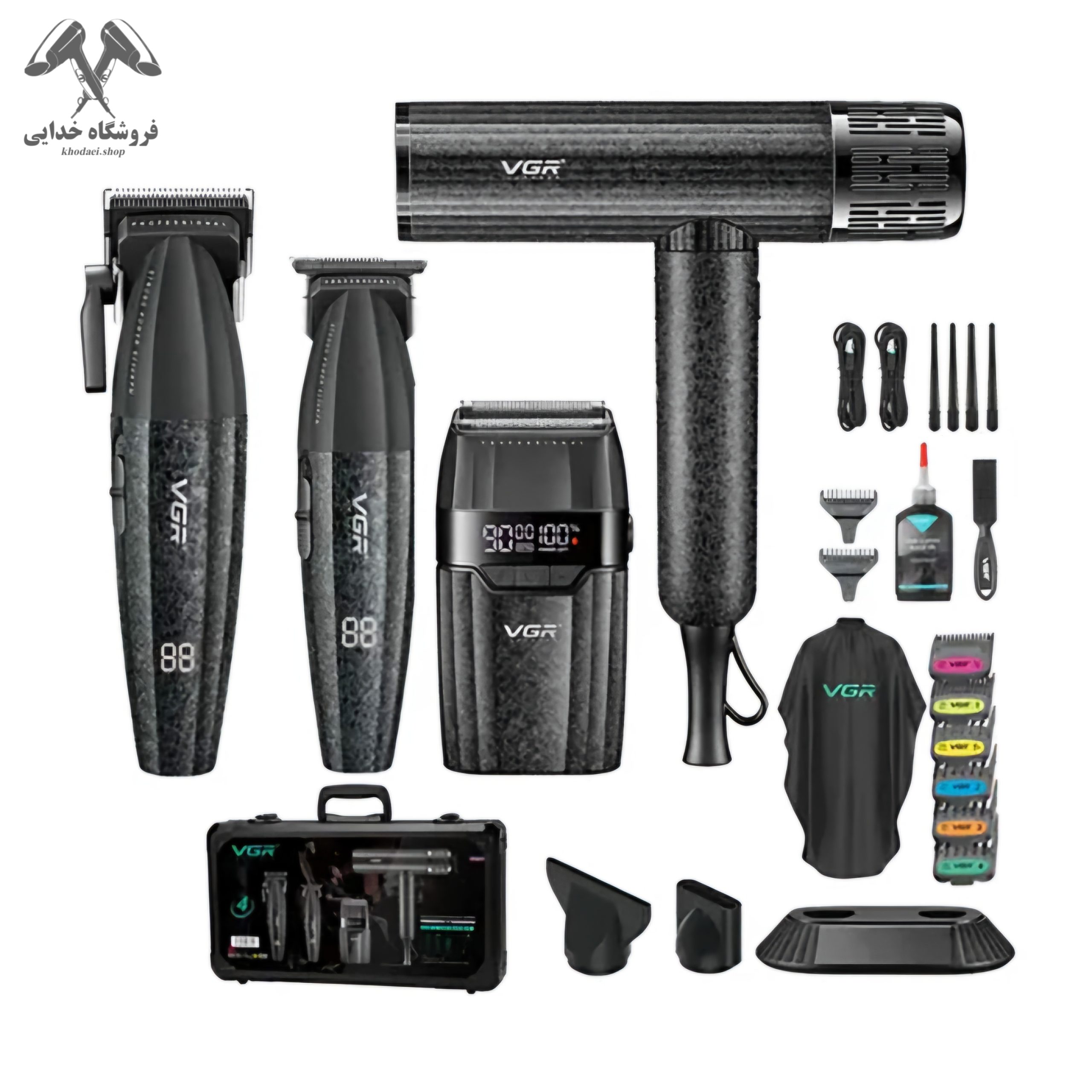 ماشین اصلاح وی جی آر مدلV-640 S4 4in1 — تصویر ۵