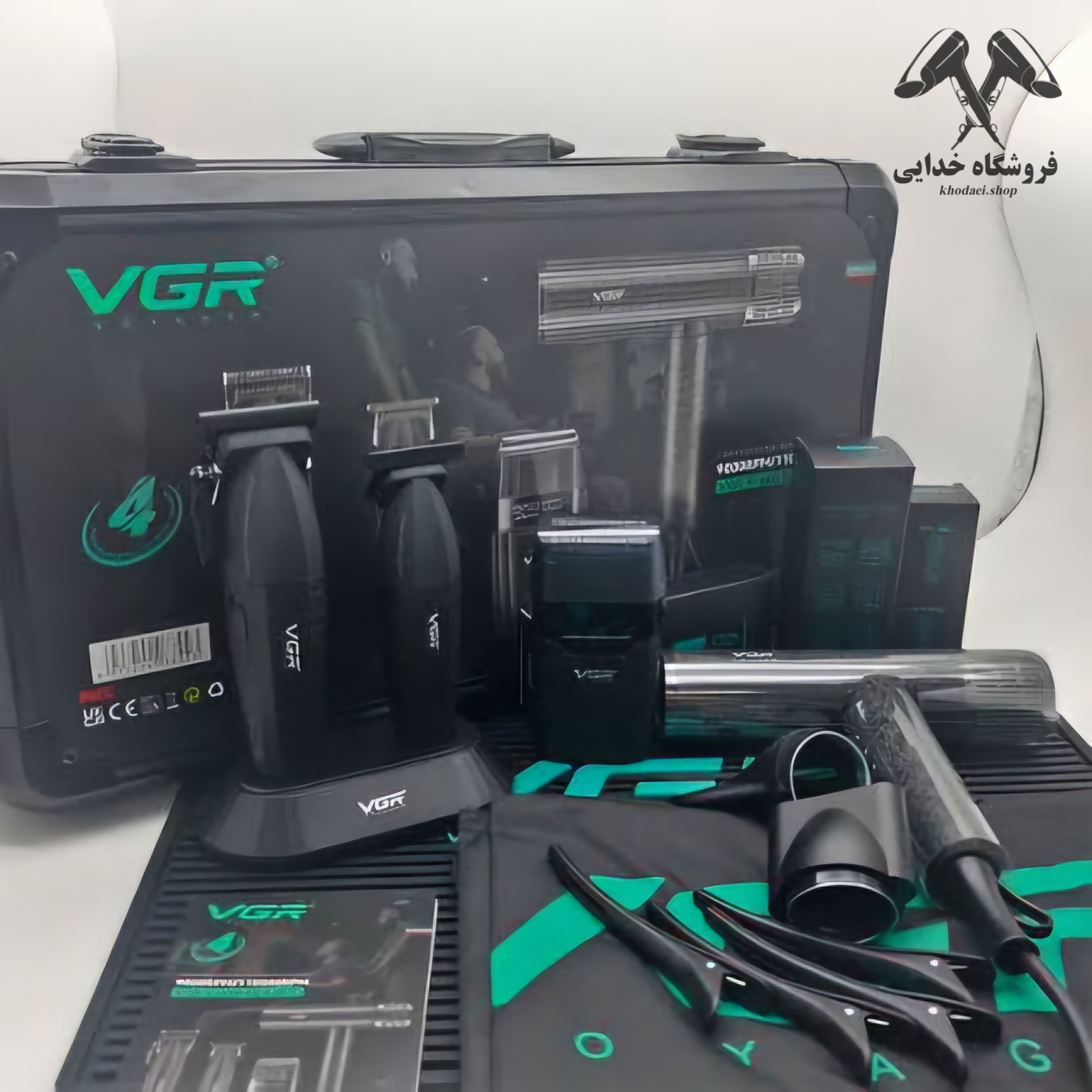 ماشین اصلاح وی جی آر مدلV-640 S4 4in1 — تصویر ۶