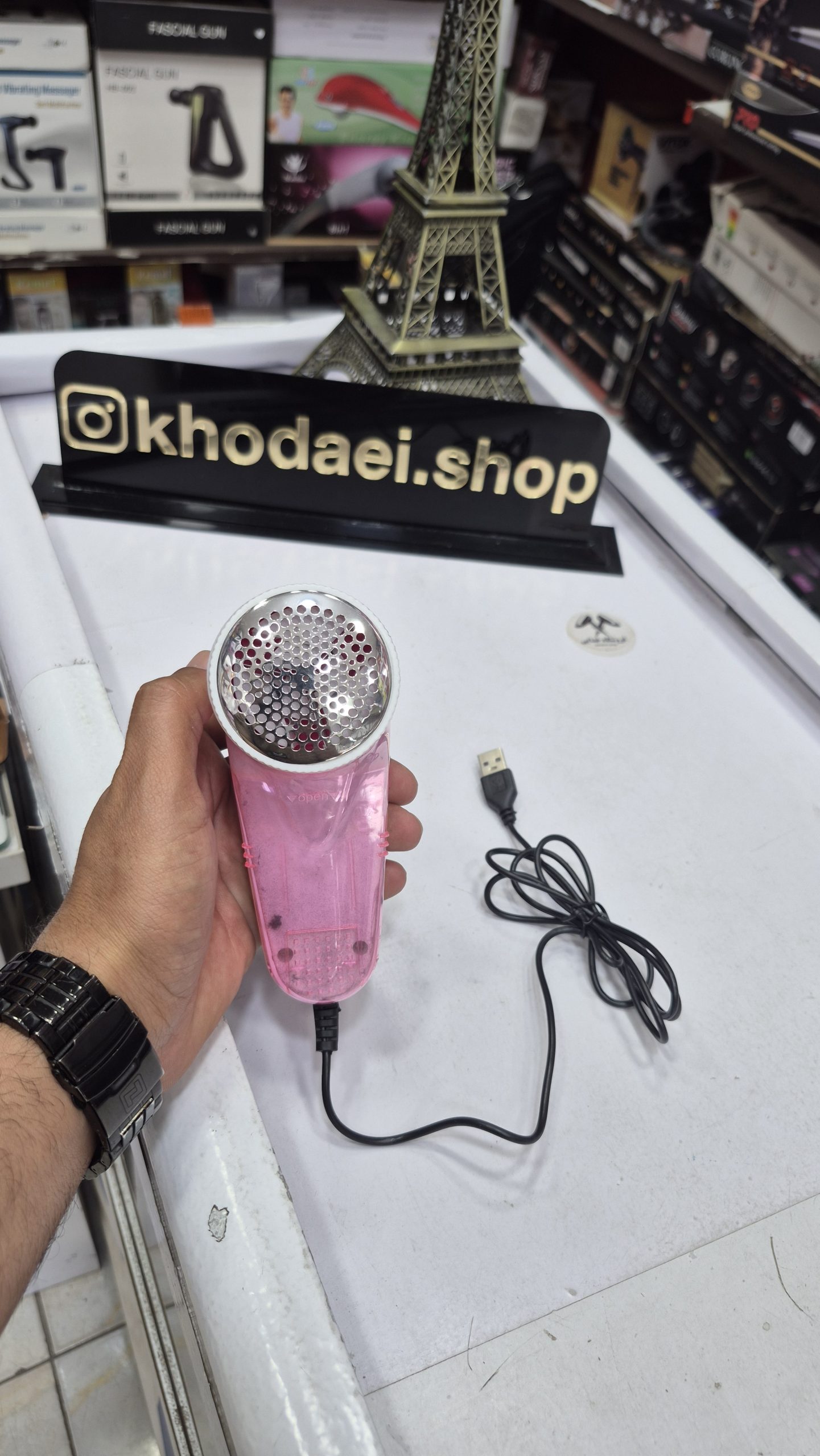 پرزگیر لباس برقی ژینگ شاو XINGCHAO lint remover مدل AD -218 — تصویر ۶