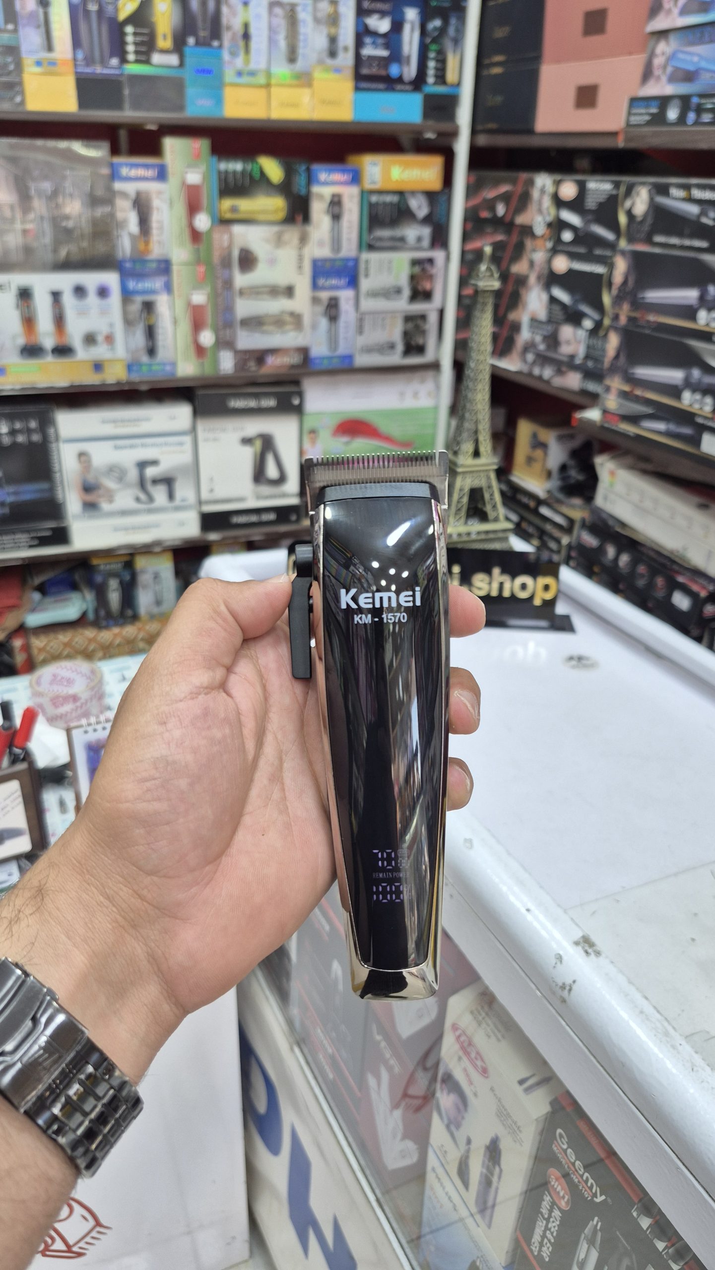 ماشین اصلاح کیمی مدل KM-1570 — تصویر ۶