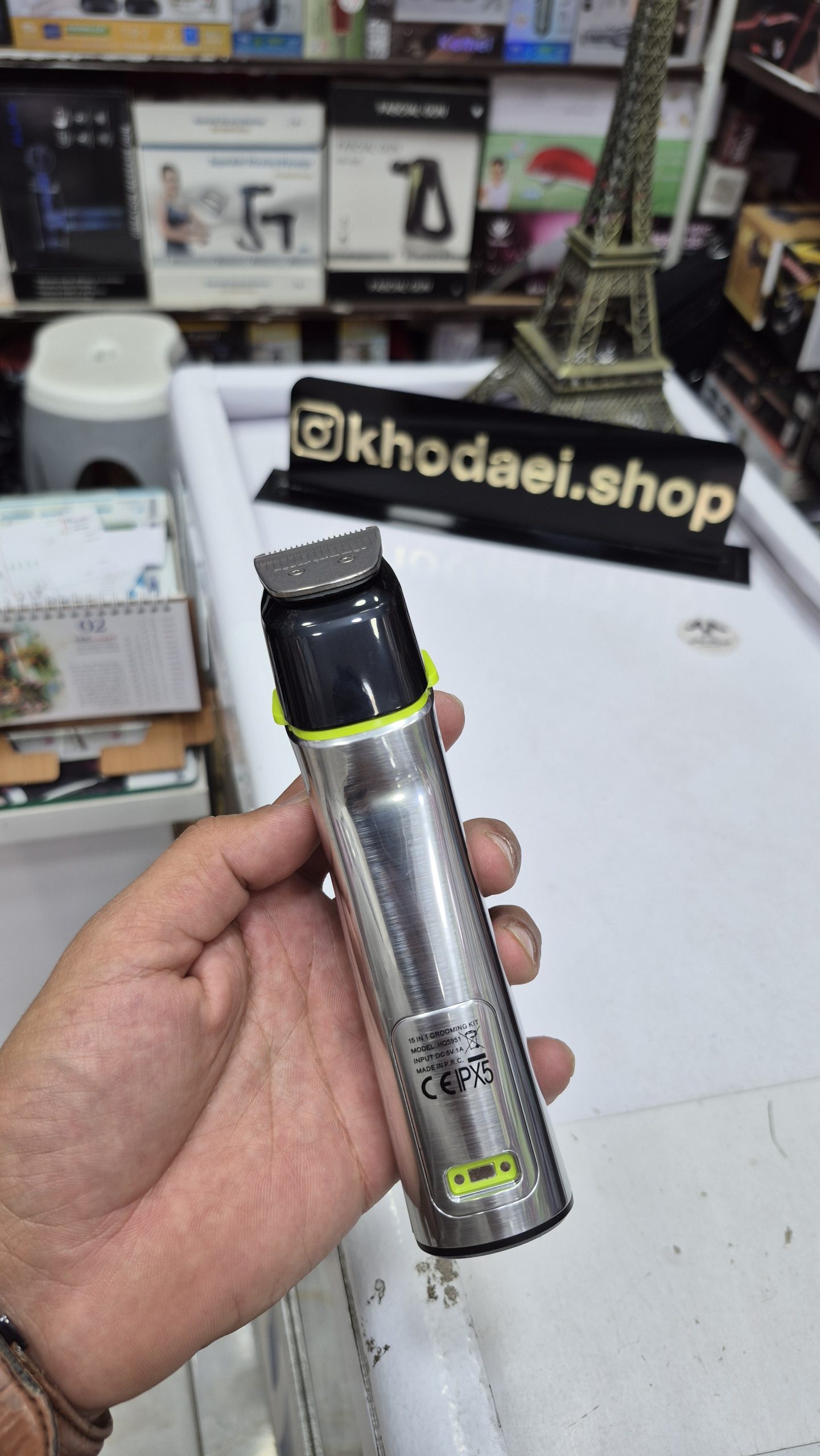 ماشین اصلاح روزیا پرو مدل HQ5951 با برش مستقیم — تصویر ۸
