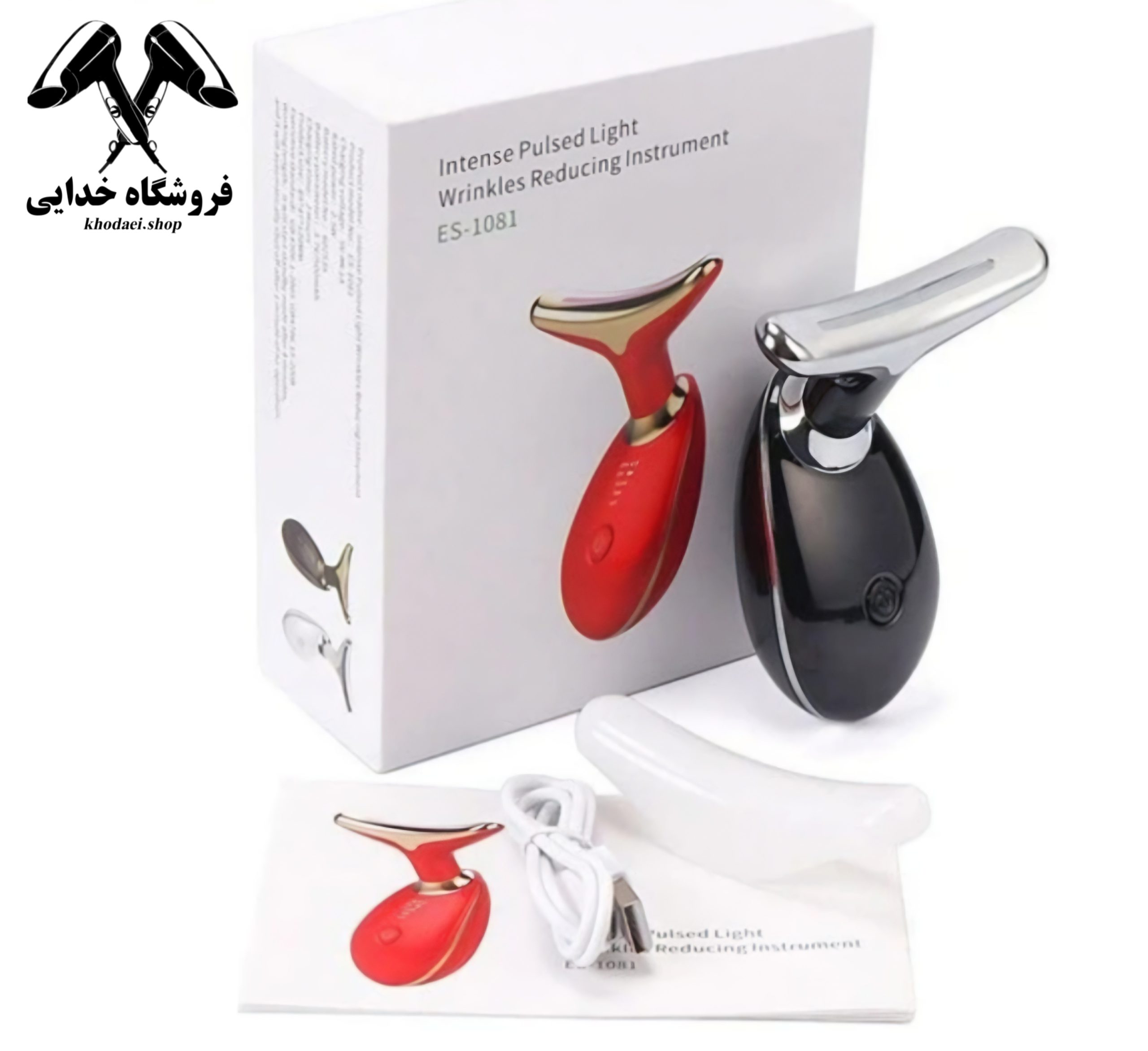 ماساژور صورت و گردن تیروس مدلES1081 — تصویر ۲