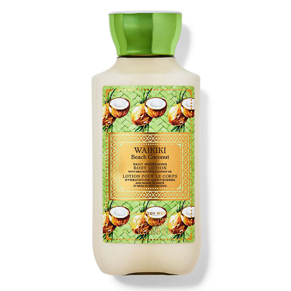 لوسیون بدن وایکیکی بیچ کوکونات بث اند بادی ورکز | Waikiki Beach Coconut BBW Body Lotion — تصویر ۳
