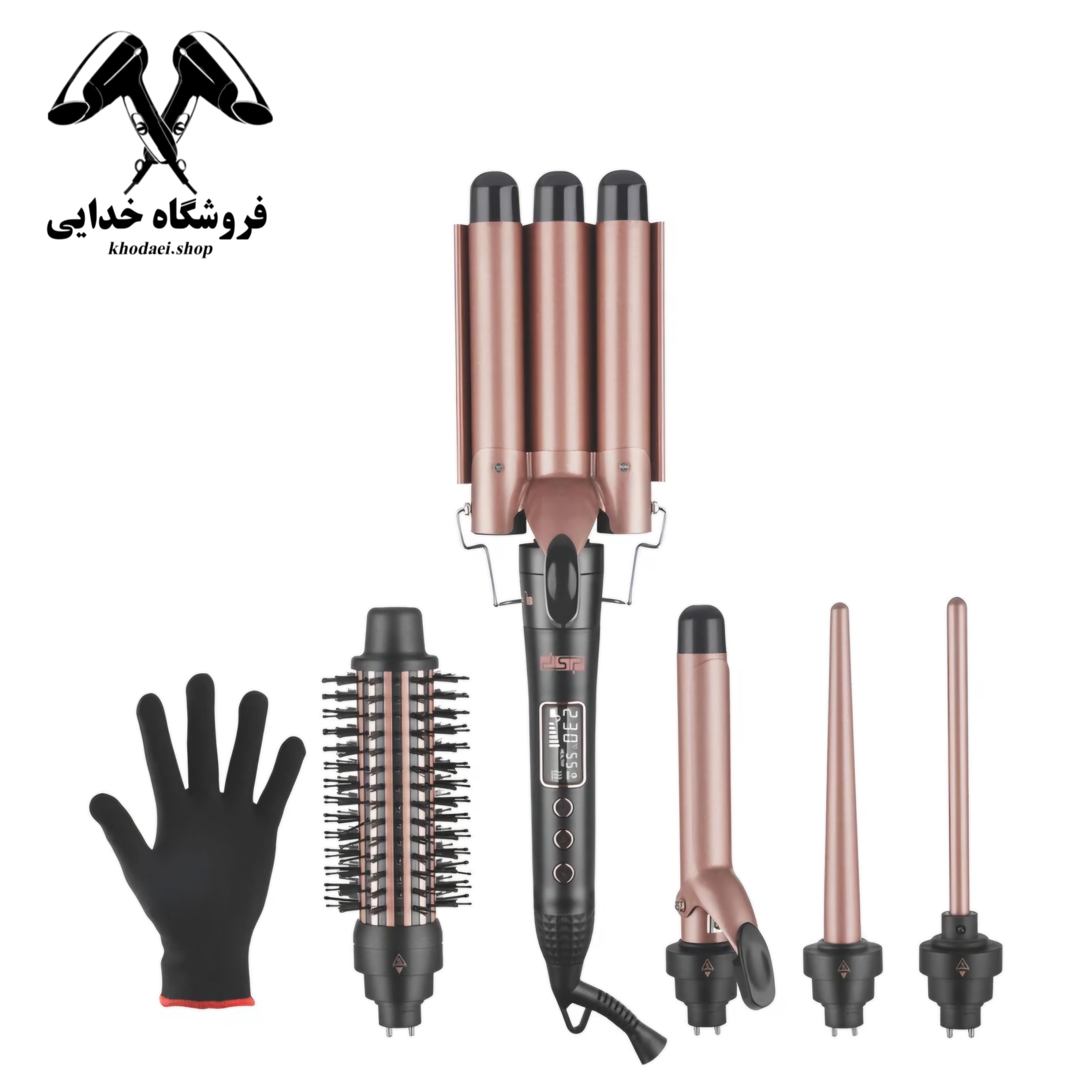 ست ۵ کاره فر کننده مو دی اس پی مدل 20652 — تصویر ۲