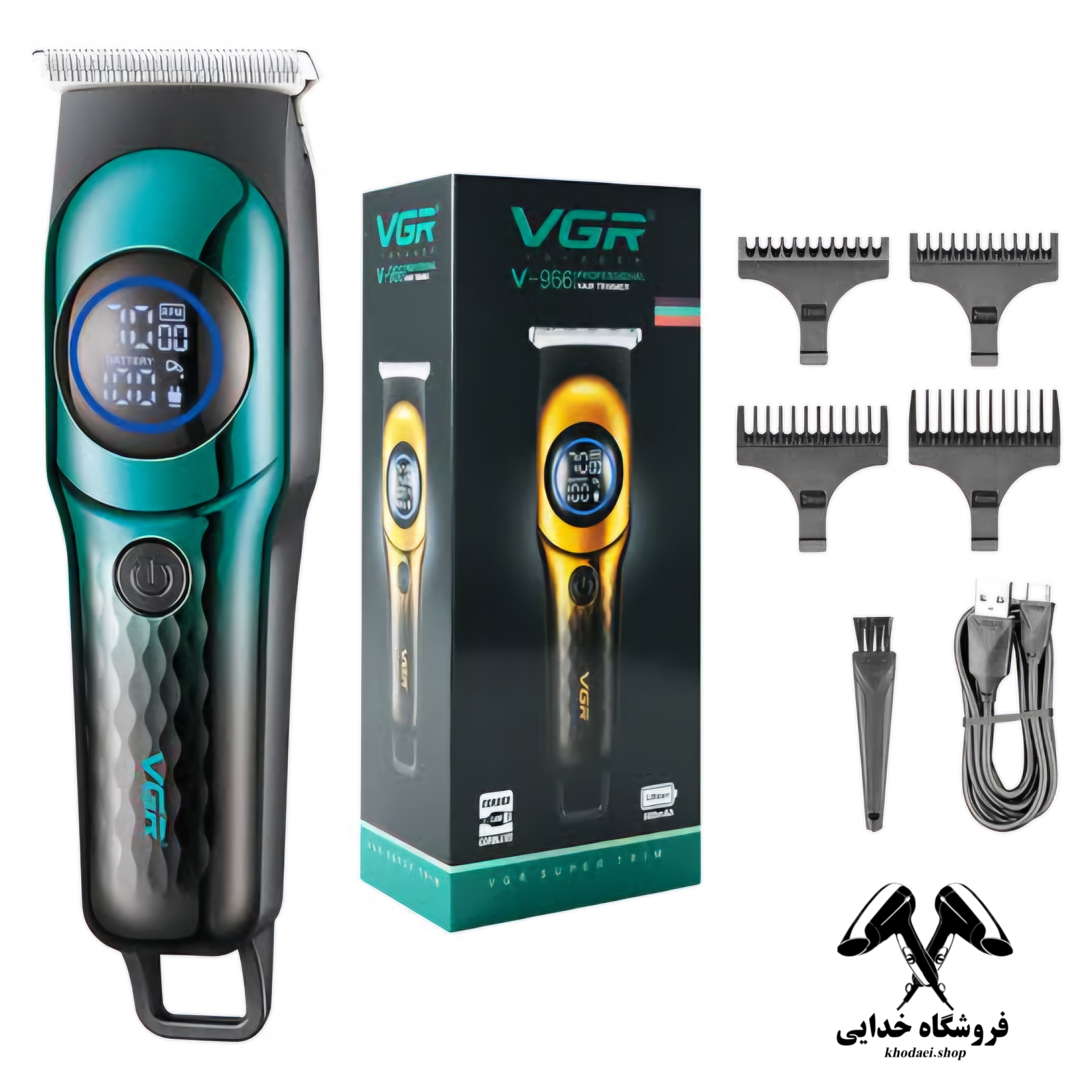 ماشین اصلاح وی جی آر مدل V966 — تصویر ۶