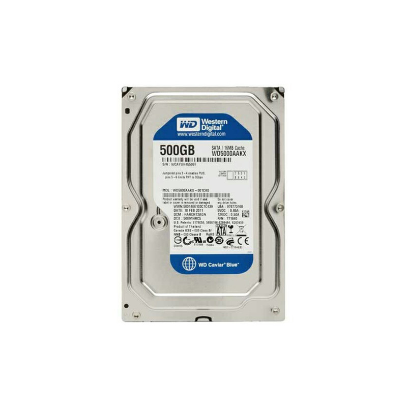 هارد دیسک اینترنال وسترن دیجیتال مدل WD BLUE WD5000AAKX ظرفیت 500 گیگابایت — تصویر ۲
