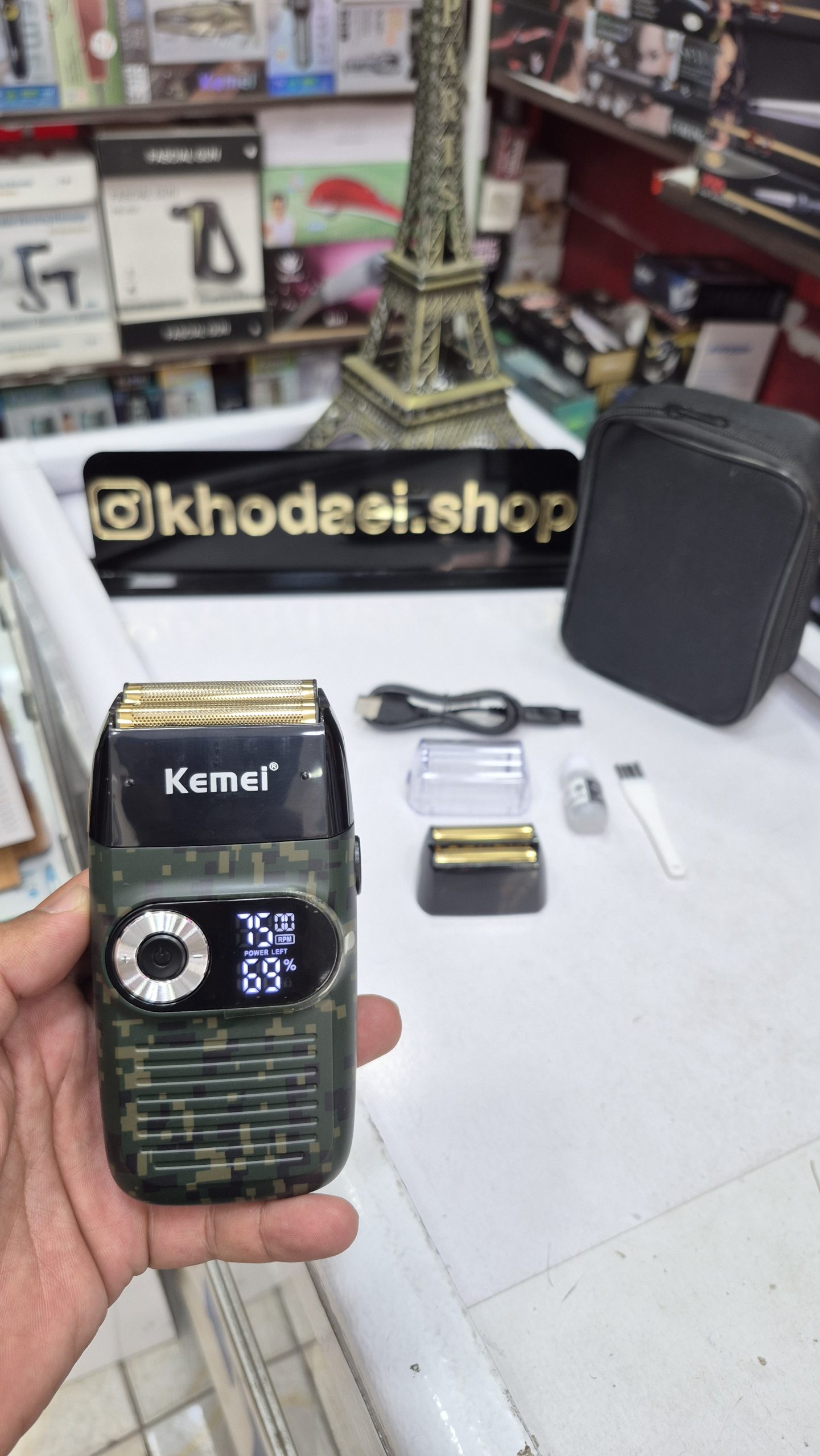 ماشین اصلاح کیمی مدل KM-2027 — تصویر ۵