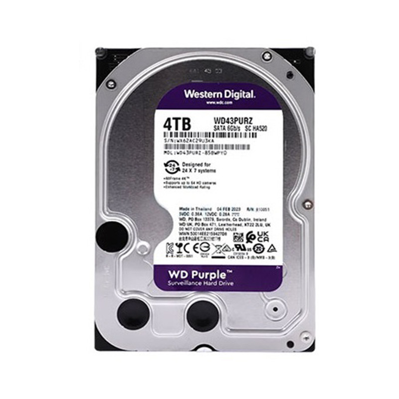 هارددیسک اینترنال وسترن دیجیتال مدل PURPLE WD43PURZ ظرفیت 4 ترابایت — تصویر ۴