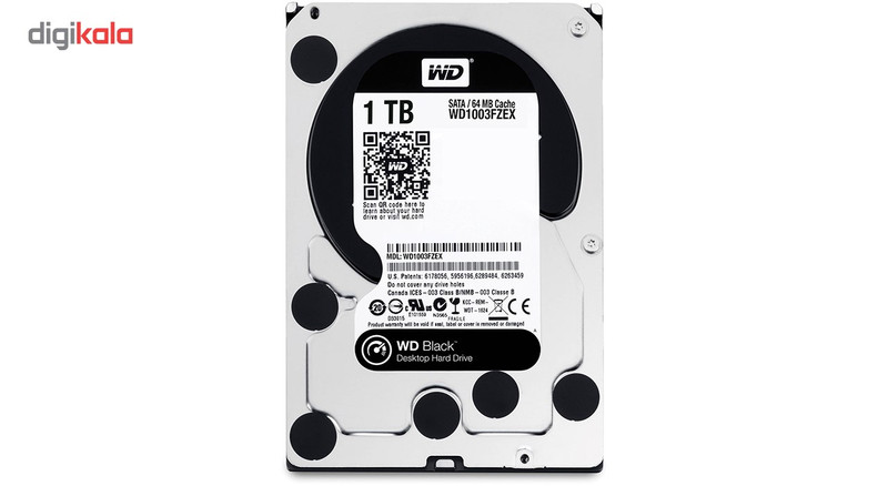 هارددیسک اینترنال وسترن دیجیتال مدل Black WD1003FZEX ظرفیت 1 ترابایت — تصویر ۴