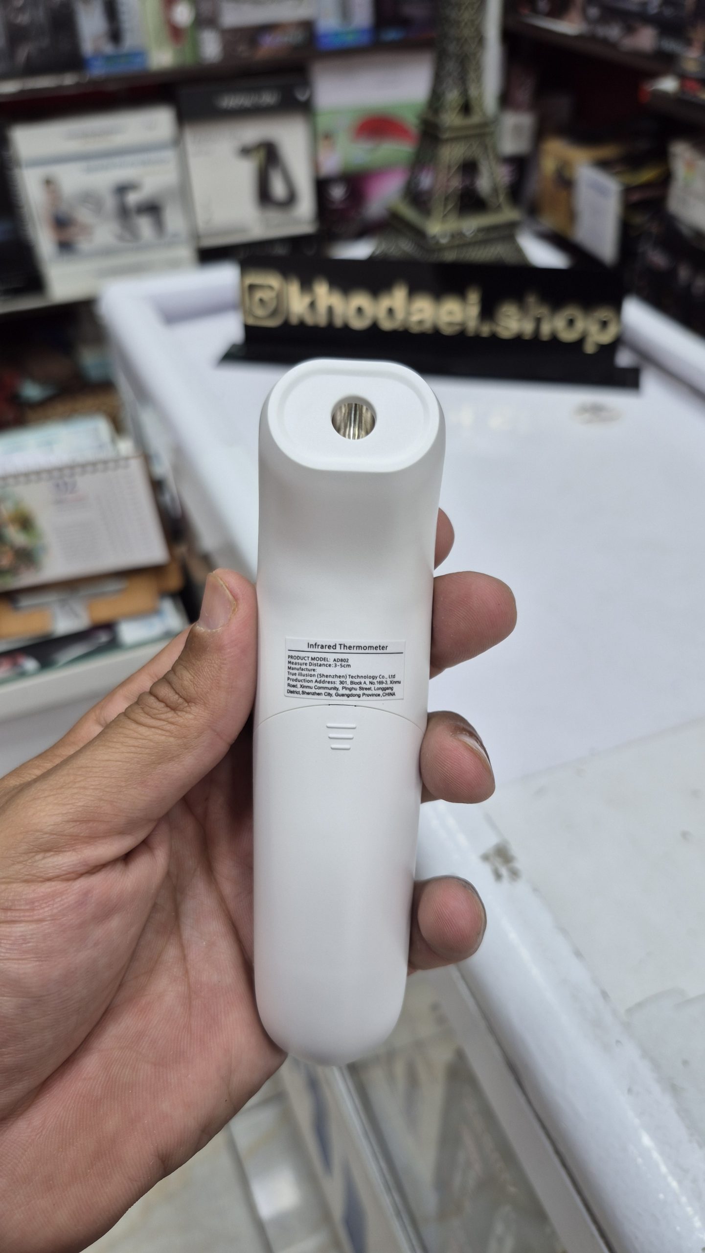 تب سنج دماسنج دیجیتالی لیزری Aique مدل AD802 — تصویر ۴