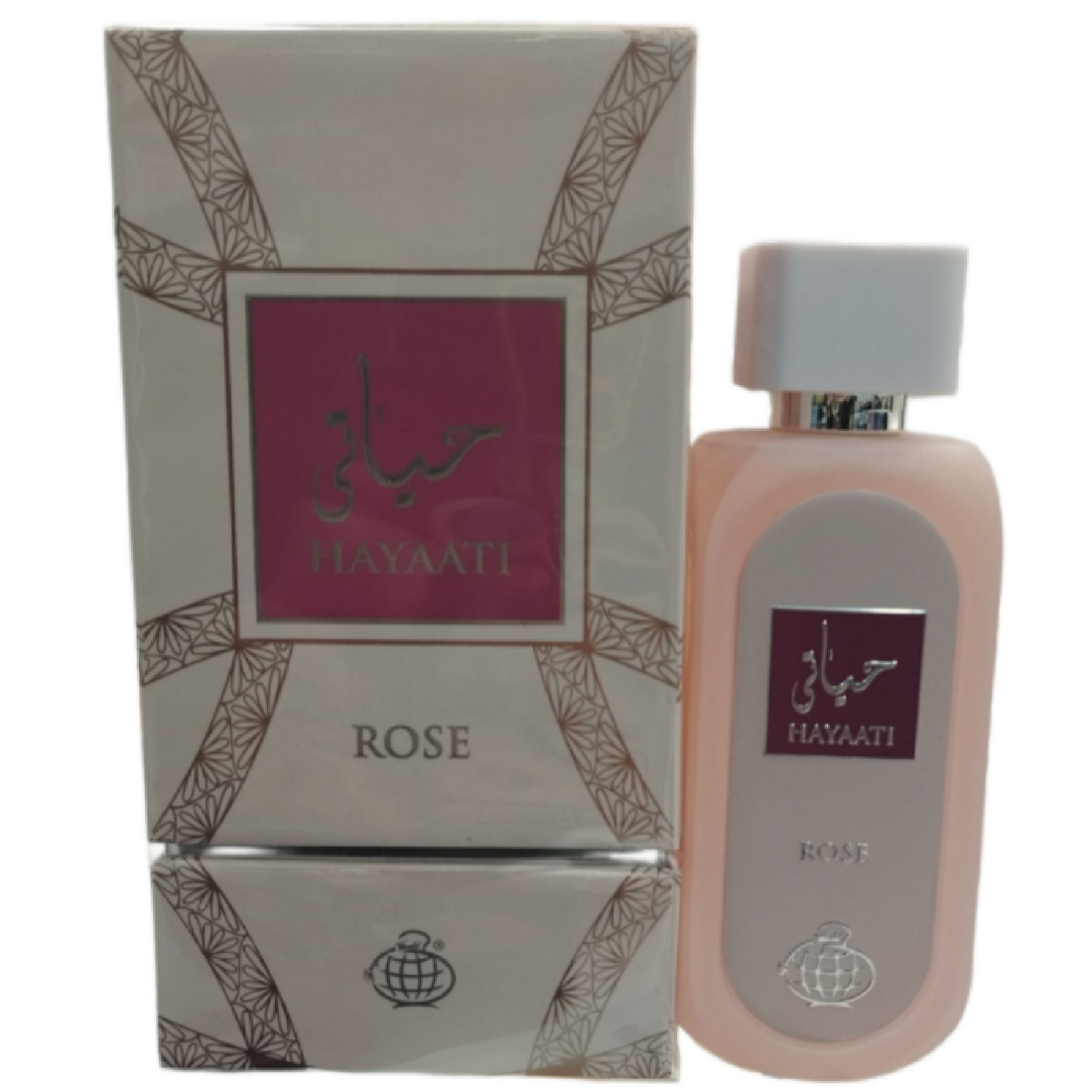 عطر ادکلن حیاتی صورتی رز فراگرنس ورد Fragrance World Hayaati Rose حجم 100 میل