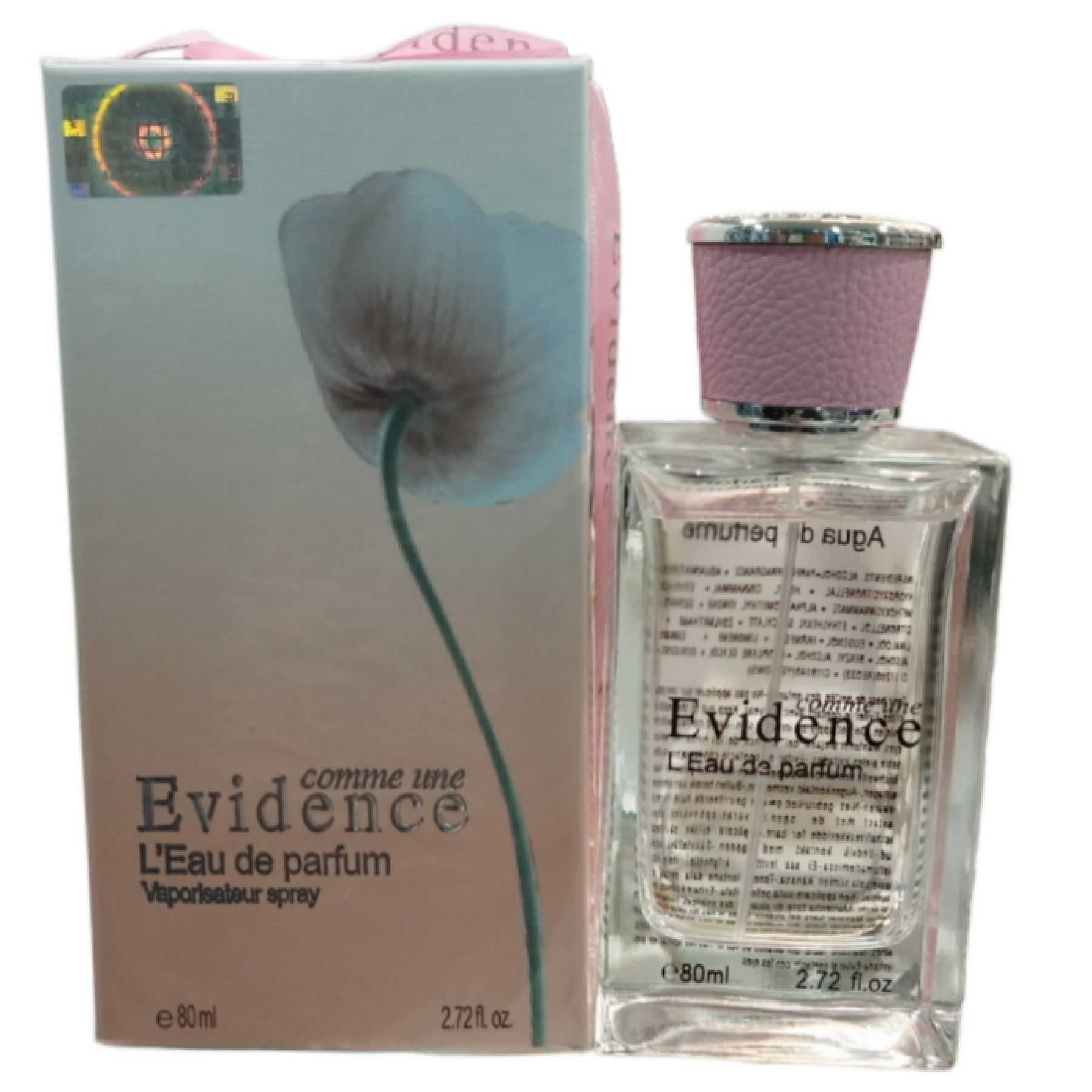 ادکلن فراگرنس ورد مدل ایو روشه اویدنس زنانه Yves Rocher Evidence Fragrance World حجم 80 میل