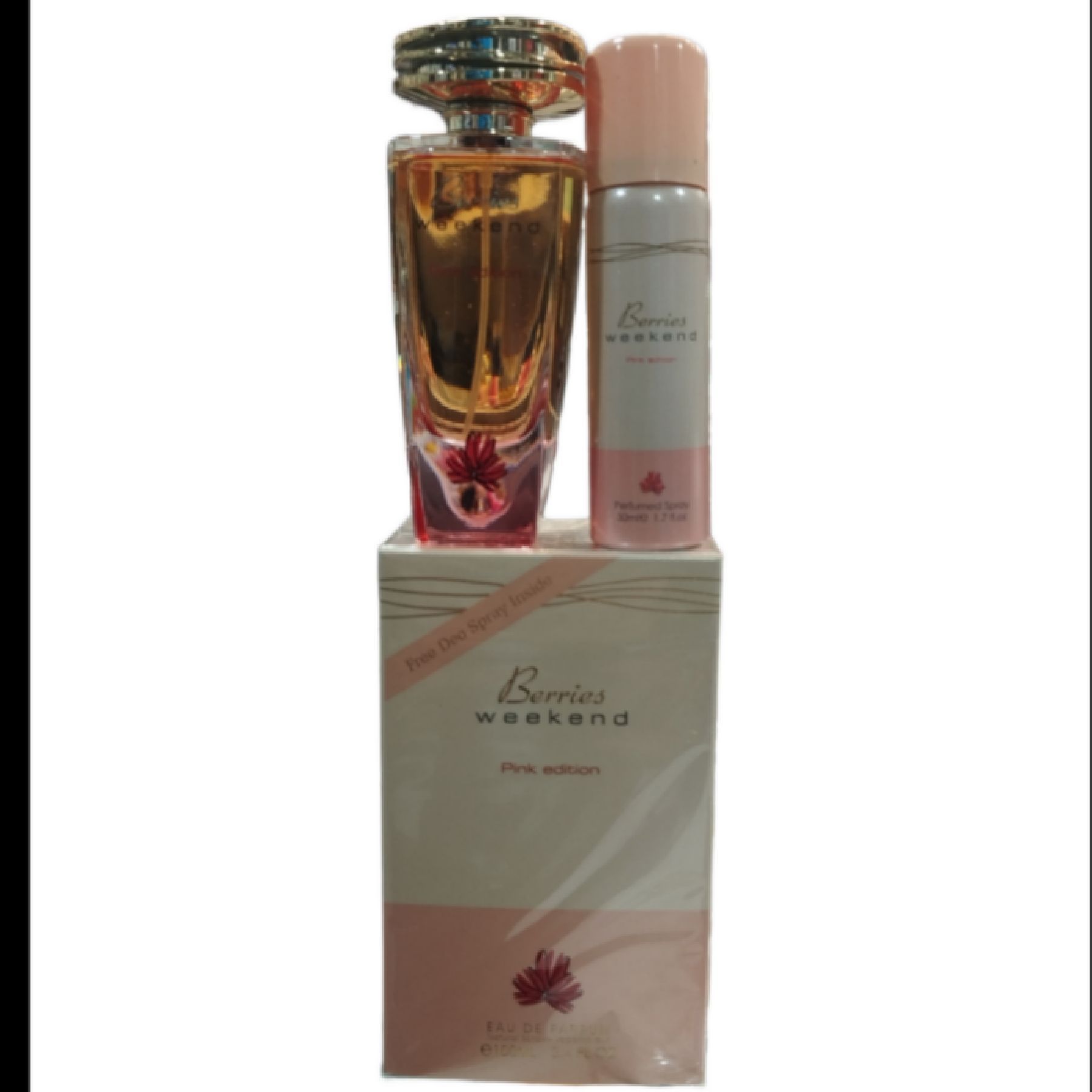 ادکلن زنانه فراگرنس ورد بریس ویکند پینک ادیشن Brise Weekend Pink Edition حجم 100 میل