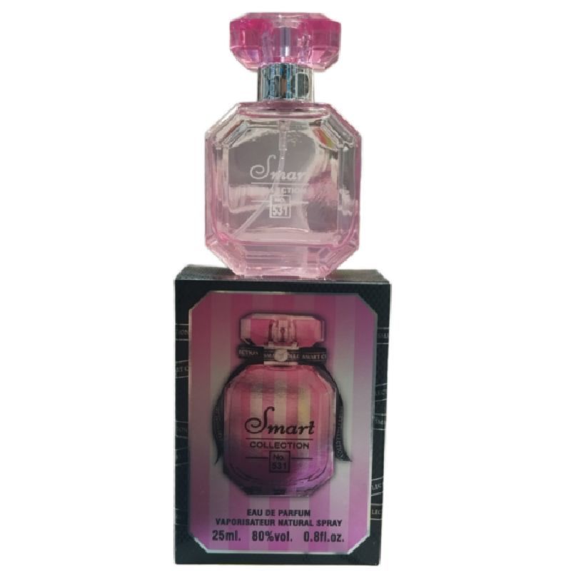 عطر ادکلن ادوپرفیوم زنانه اسمارت کالکشن کد 531 رایحه .یکتوریا سکرت بامب شل حجم ۲۵ میل