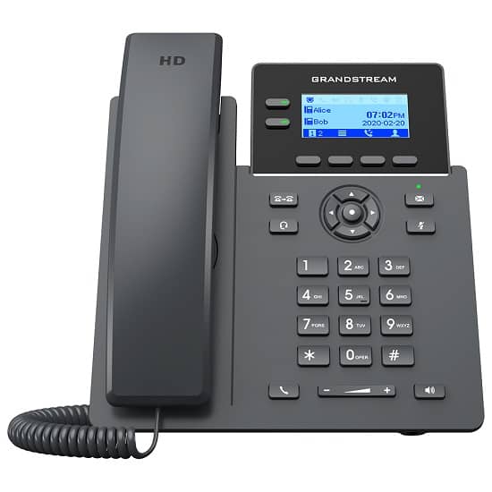 تلفن تحت شبکه گرنداستریم مدل GRP2602W — تصویر ۳
