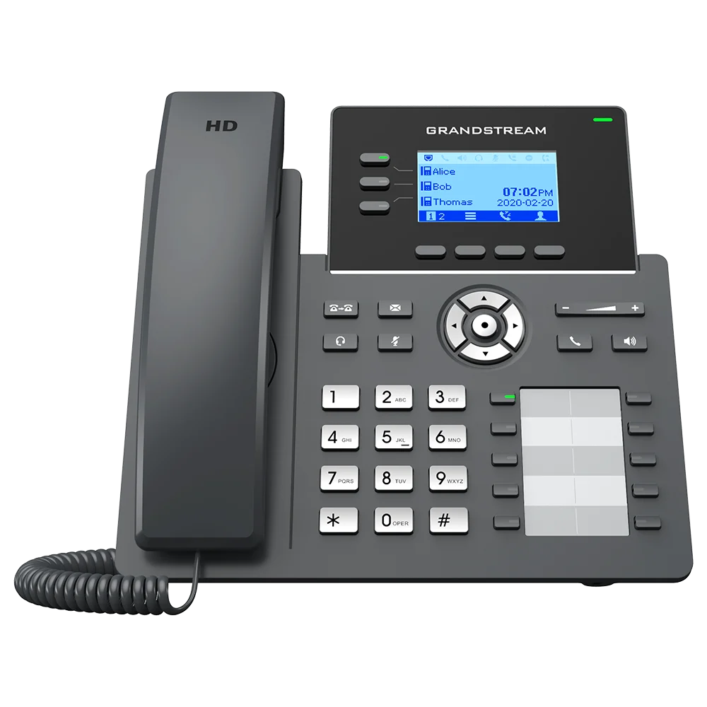 گوشی تلفن تحت شبکه گرنداستریم مدل Grandstream GRP2604P — تصویر ۶