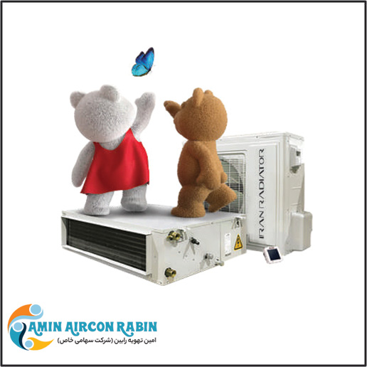 داکت اسپلیت ایران رادیاتور ظرفیت (24000) مدل IAC-24CH/Slim Duct/A — تصویر ۵