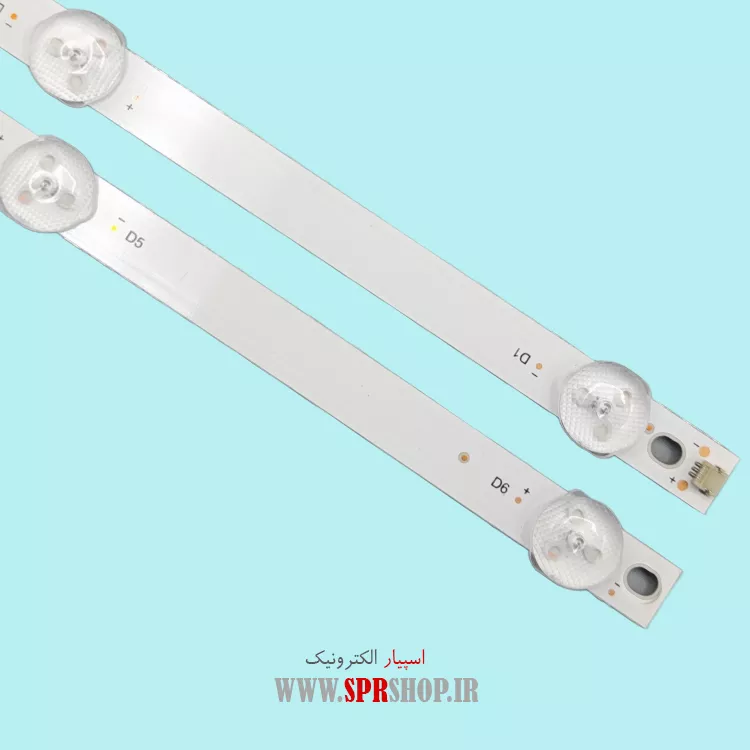 LED BAR DAEWOO 32″ H1800 2*6LED 6V 580MM — تصویر ۲