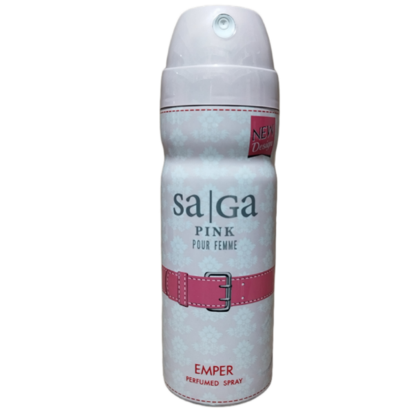 اسپری بدن ساگا پینک امپر SaGa Pink Emper اورجینال حجم 200 میل — تصویر ۲