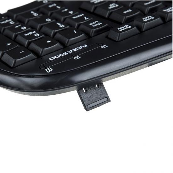کیبورد باسیم فراسو FCR-6990 با حروف فارسی — تصویر ۵