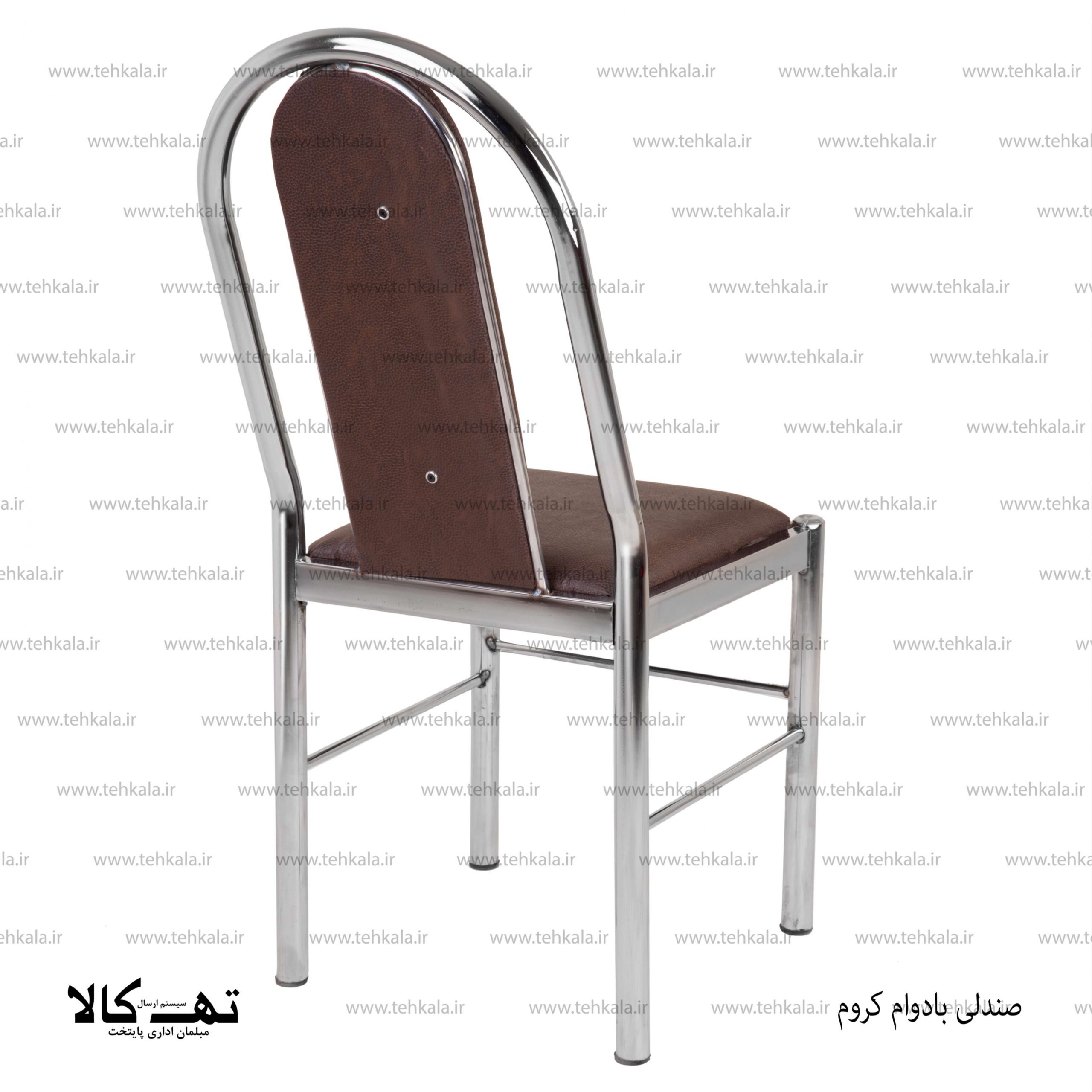 صندلی بادوام کروم — تصویر ۴