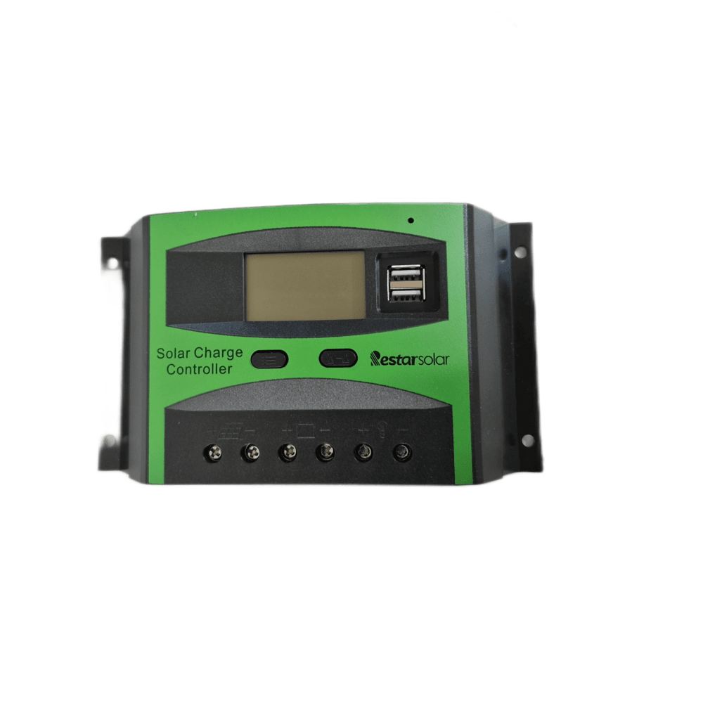 شارژ کنترلر 30 آمپر 12/24 ولت PWM برند Restar Solar مدل RTC-3024 — تصویر ۲