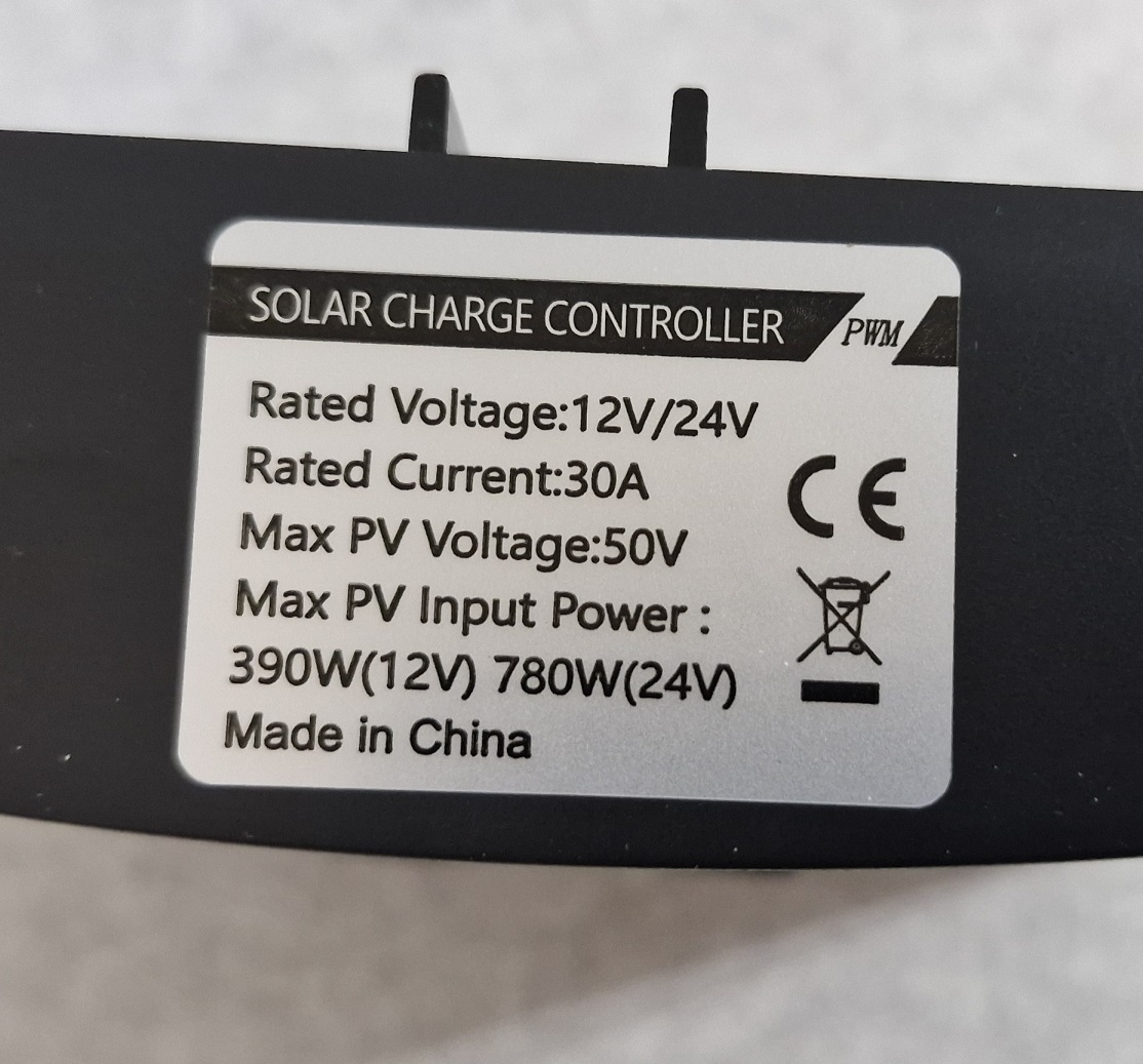 شارژ کنترلر 30 آمپر 12/24 ولت PWM برند Restar Solar مدل RTC-3024 — تصویر ۵