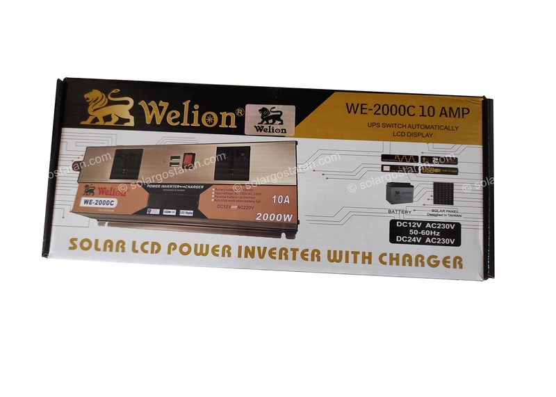 اینورتر یو پی اس شبه سینوسی 1500 وات 12 ولت 10 آمپر Welion (ویلیون) — تصویر ۴