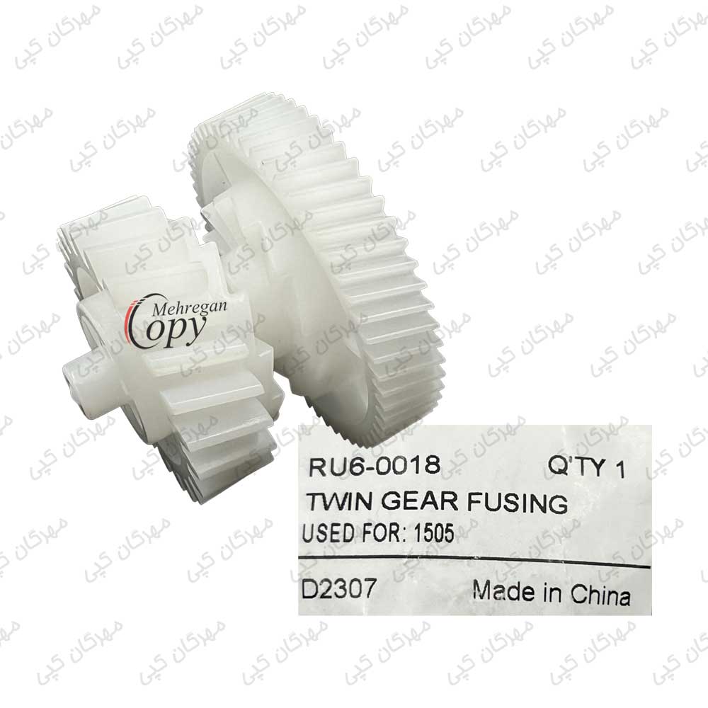 چرخدنده رابط فیوزینگ (2عدد) پرینتر اچ پی و کانن hp 1522/1536/Canon 3010/4410 درجه یک