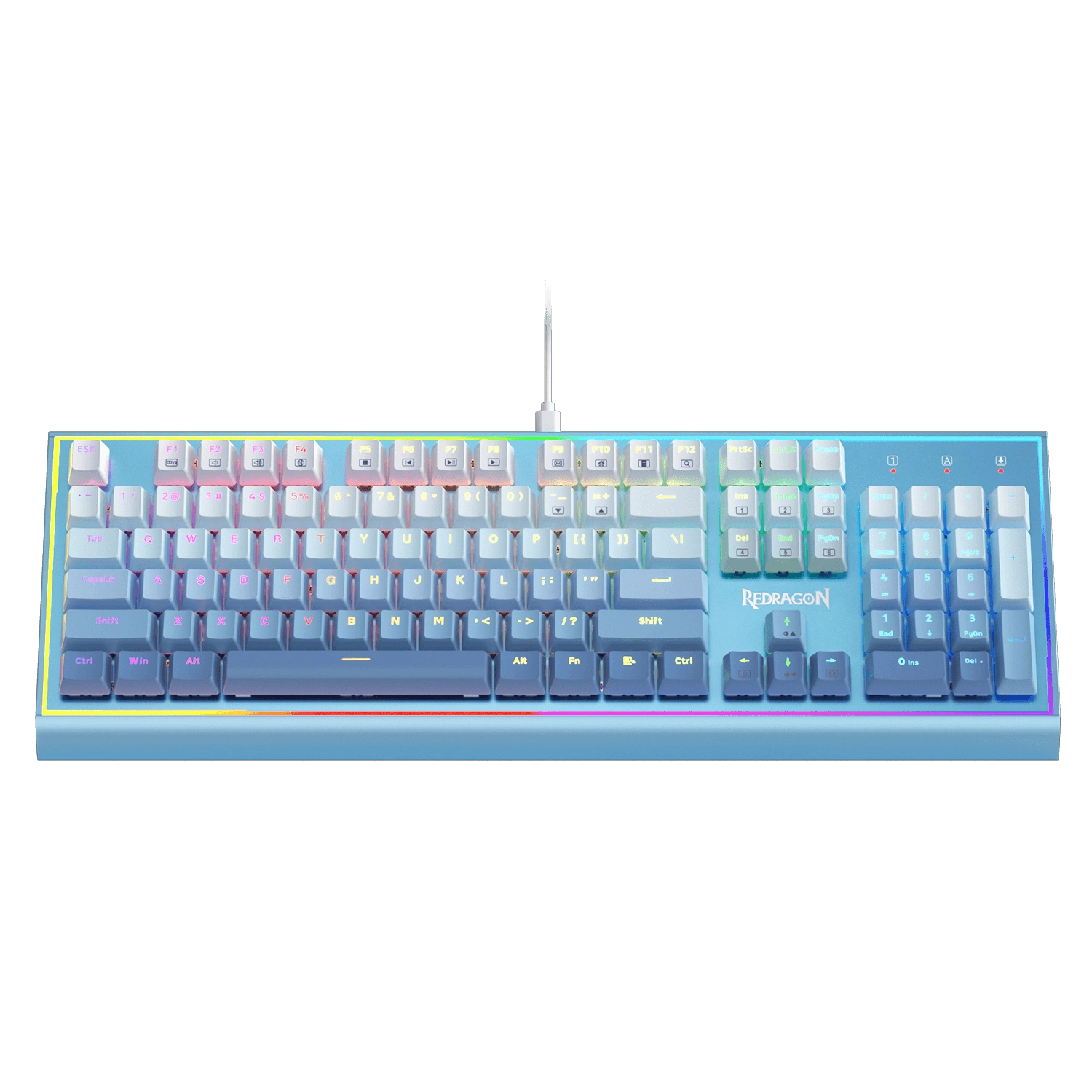 کیبورد گیمینگ مکانیکال ردراگون BLUESIREN K654