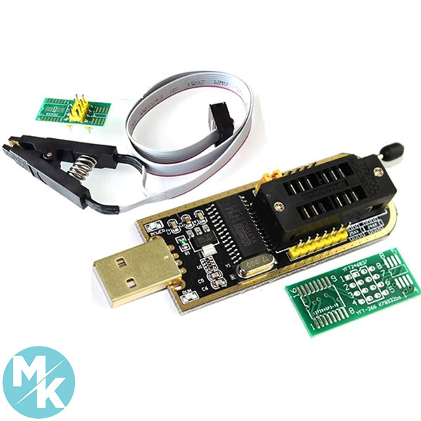 پروگرامر CH341A مناسب برای آی سی های Flash و EEPROM