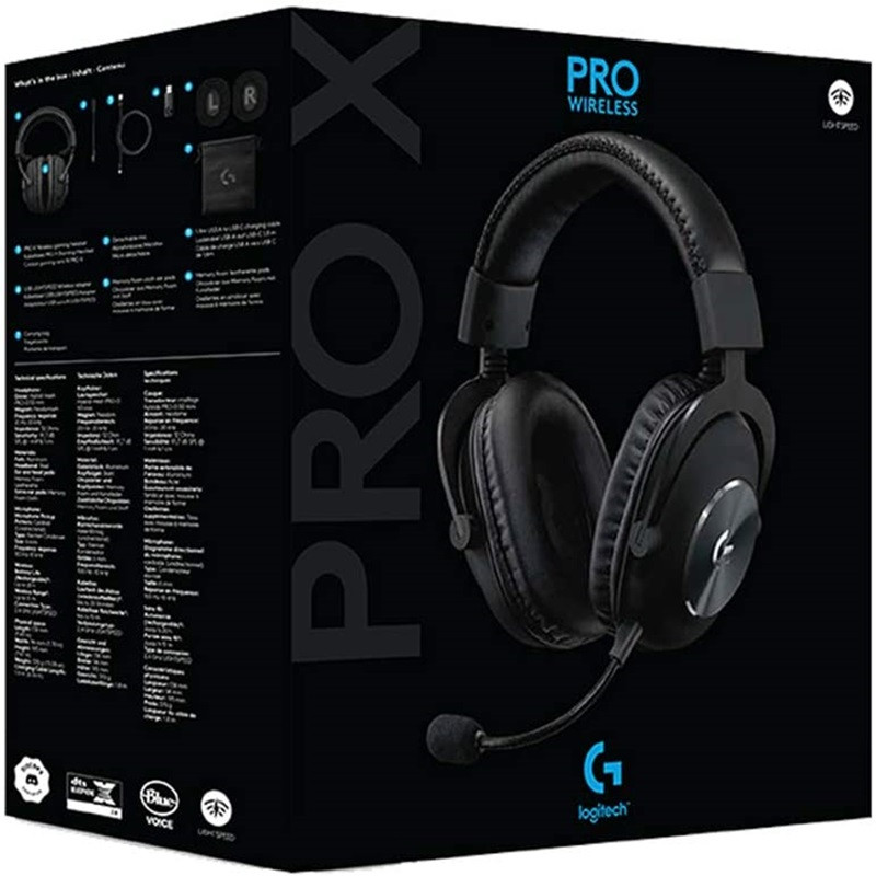 هدست مخصوص بازی لاجیتک مدل G PRO X WIRELESS — تصویر ۴