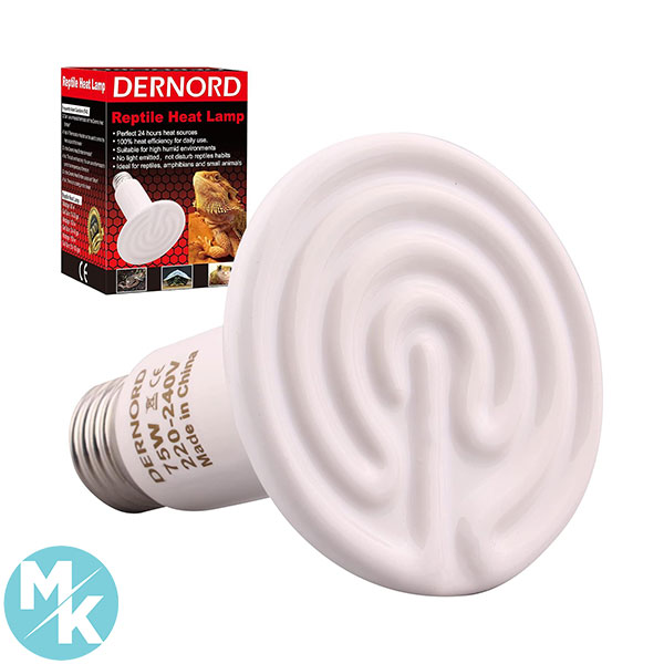 لامپ حرارتی 75W تراریوم برند DERNORD مدل B09336 آمازون