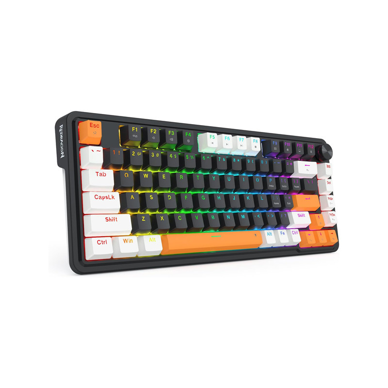کیبورد گیمینگ ردراگون مدل Landshaker K714WBO RGB