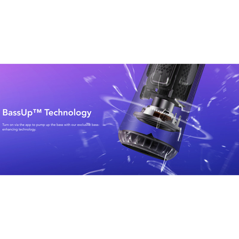 اسپیکر بلوتوثی قابل حمل انکر مدل Glow A3166011 — تصویر ۷
