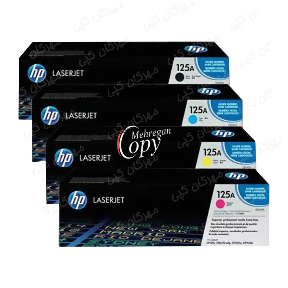 کارتریج تونر پرینتر رنگی اچ پی HP 125A