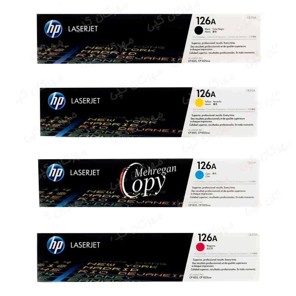 کارتریج تونر پرینتر رنگی اچ پی HP 126A