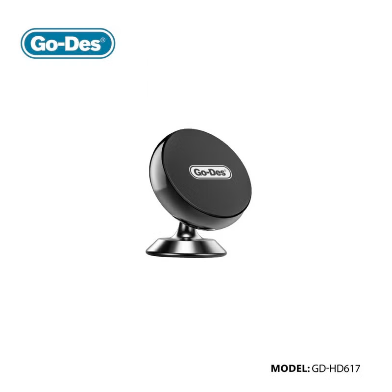 پایه نگهدارنده مغناطیسی گوشی موبایل گو-دس مدل Go-Des GD-HD617 با چرخش 360 درجه