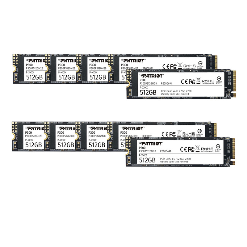 اس اس دی اینترنال پتریوت مدل P300 ظرفیت 512 گیگابایت — تصویر ۷