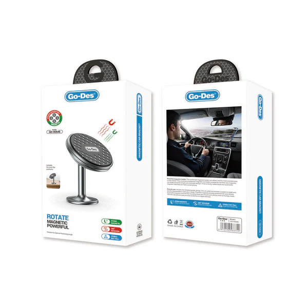 خرید هولدر مغناطیسی Go Des GD-HD646 | پایه چسبی 3M با چرخش 360 درجه — تصویر ۳
