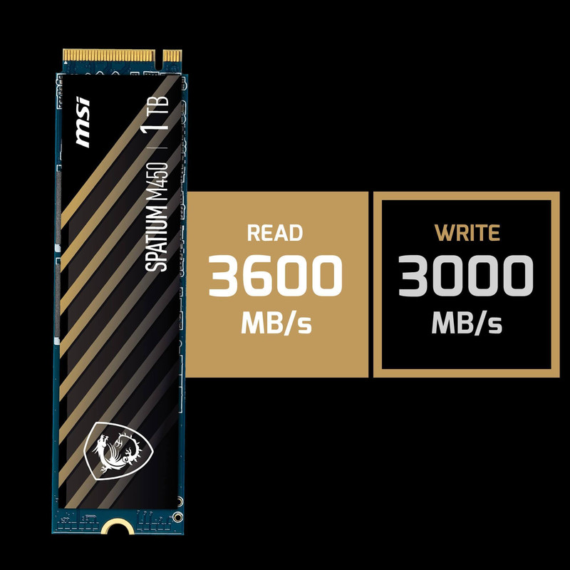 اس اس دی اینترنال ام اس آی مدل SPATIUM M450 ظرفیت یک ترابایت — تصویر ۶