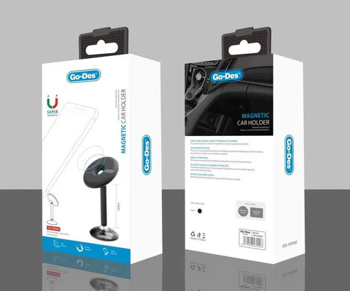 پایه نگهدارنده مغناطیسی گوشی موبایل Go Des مدل GD-HD686 مشکی — تصویر ۴