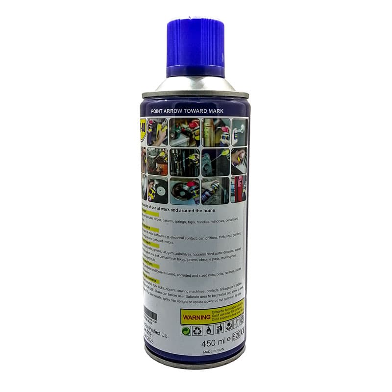 اسپری روان کننده WD-40 پروتکت (حجم 450 میلی لیتر) — تصویر ۳