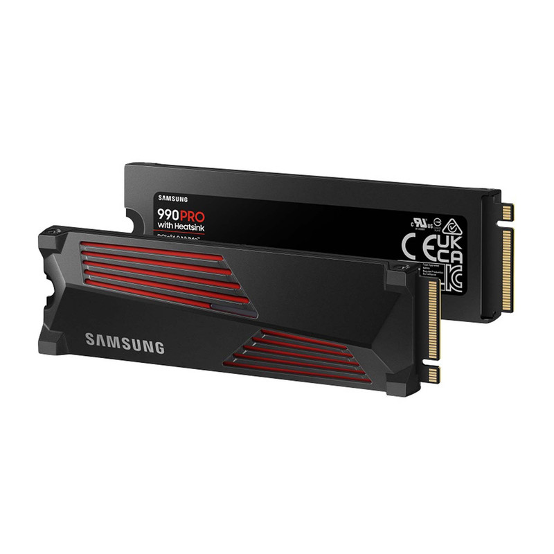 اس اس دی اینترنال سامسونگ مدل 990PRO with Heatsink ظرفیت یک ترابایت — تصویر ۳