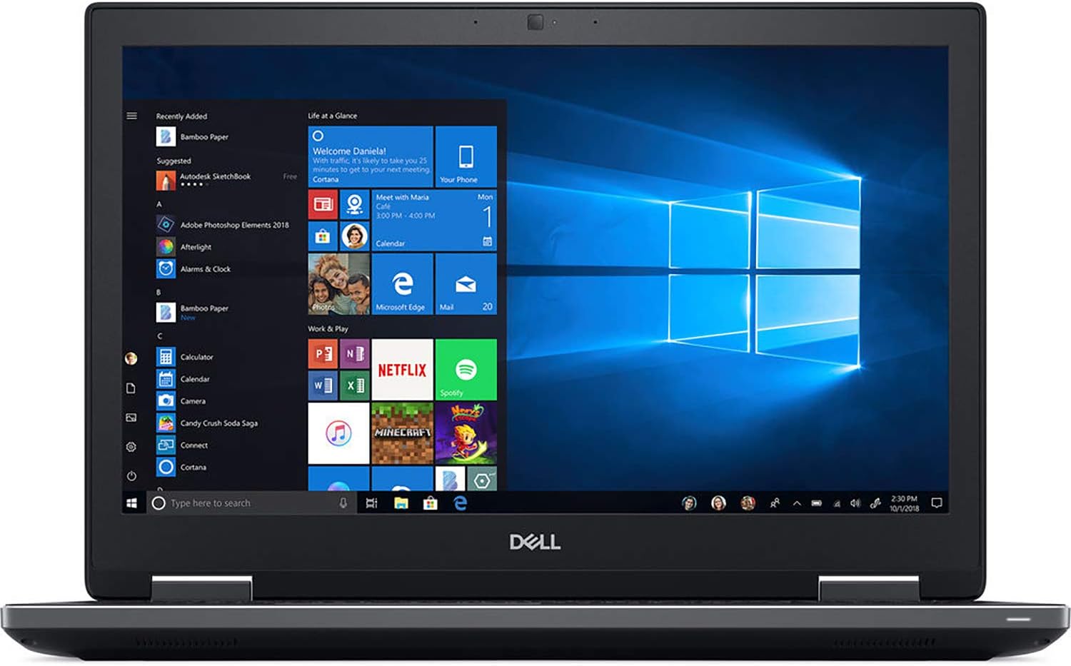 لپ تاپ استوک Dell Precision 7730 | i7 نسل 8، رم 32GB، SSD 1TB، گرافیک Quadro P5200 16GB — تصویر ۳