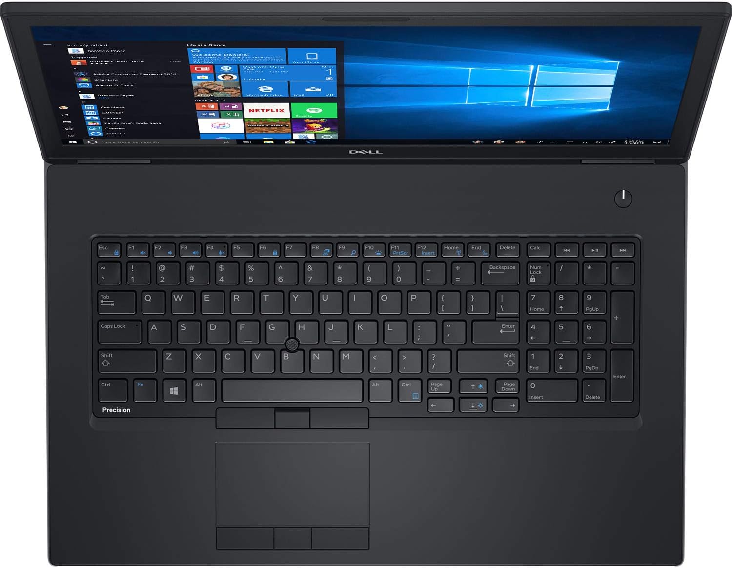 لپ تاپ استوک Dell Precision 7730 | i7 نسل 8، رم 32GB، SSD 1TB، گرافیک Quadro P5200 16GB — تصویر ۵