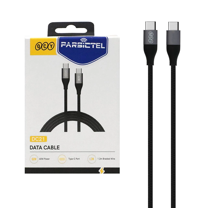 کابل شارژ 60 واتی کیو سی وای | Qcy Charging Cable DC21 — تصویر ۳