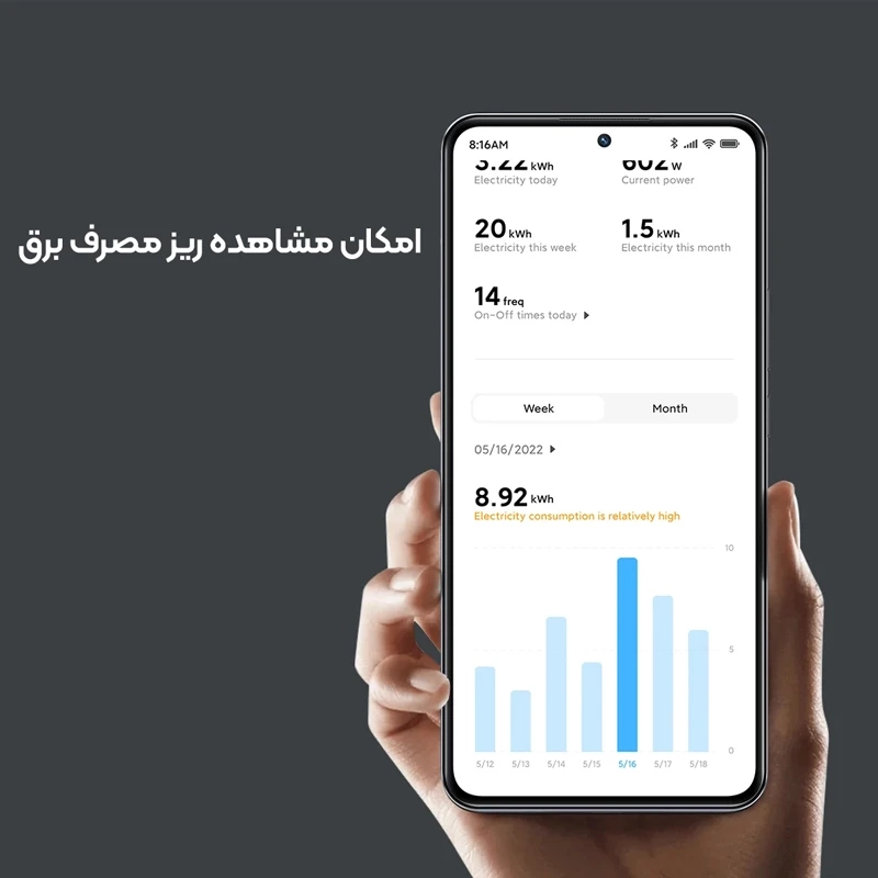 پریز هوشمند شیائومی نسخه 2 | Mi Smart Power Plug 2 — تصویر ۸