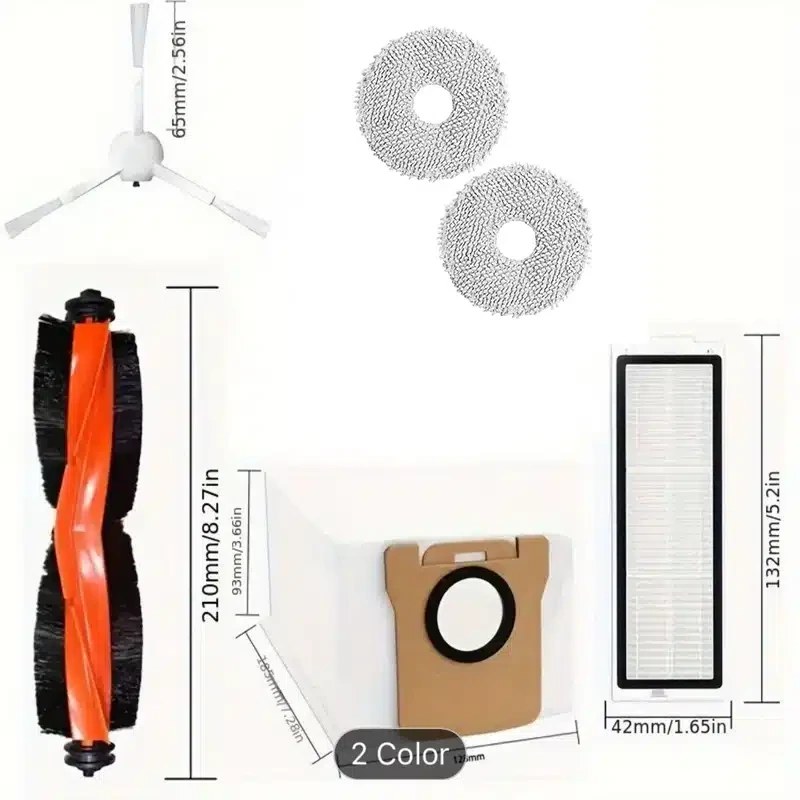 پک لوازم جانبی جارو رباتیک شیائومی | Accessory Pack For X20 Max — تصویر ۲