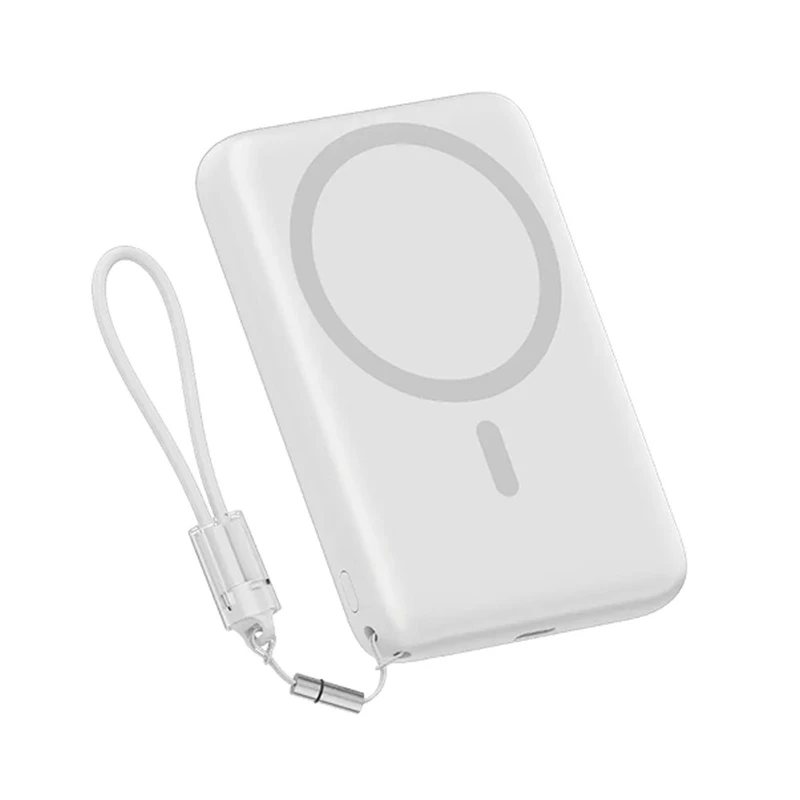 پاوربانک بی سیم 10000mAh کیو سی وای | QCY Power Bank PBW10A Magnetic 22.5W